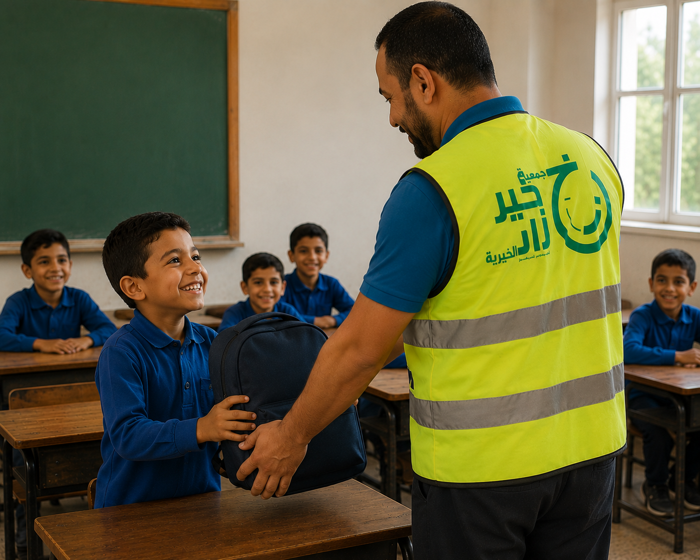 كفالة تعليمية للطلاب غير القادرين