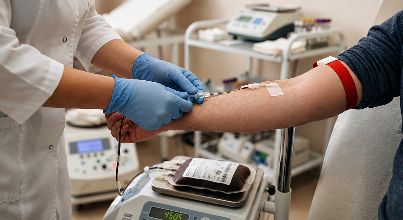 التبرع بالدم — 184 متبرع